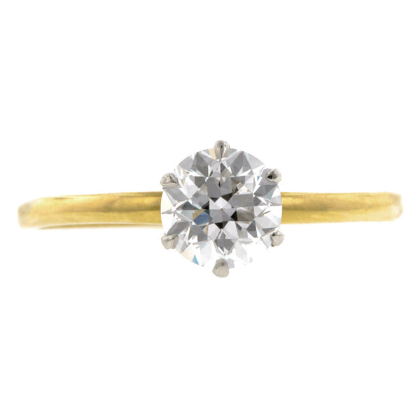 Vintage Tiffany & Co Solitaire Engagement Ring, RBC 0.73ct