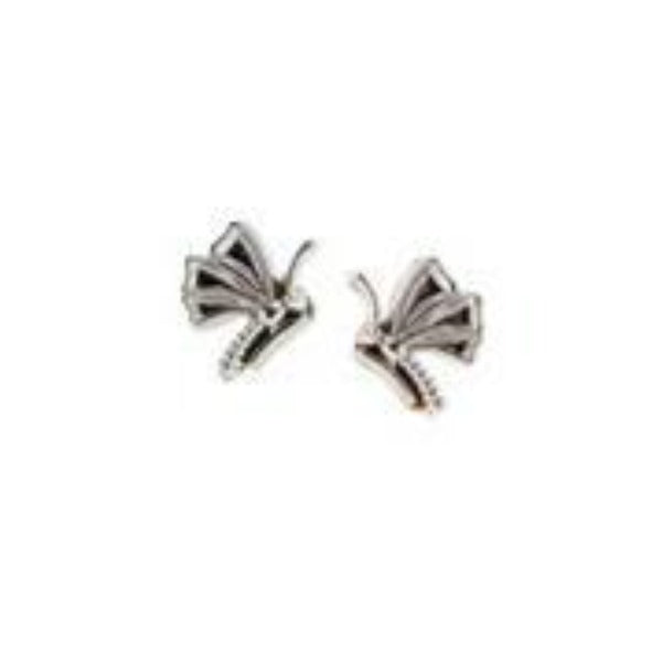 Butterfly earrings in gold designed by Heirloom by Doyle & Doyle 