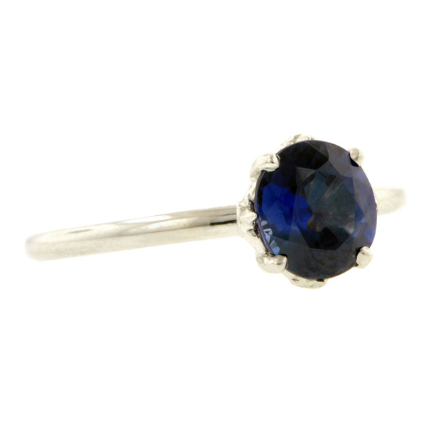 North Star Sapphire Ring, 1.28ct., West 13th Collection::Doyle & Doyle