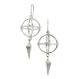 Globe Drop Earrings-Heirloom by Doyle & Doyle::