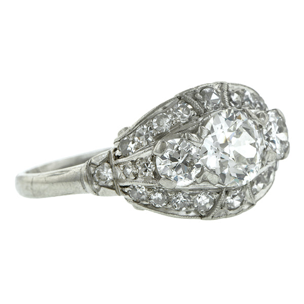 Vintage Diamond Engagement Ring, Old Euro 0.87ct:: Doyle & Doyle