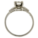 Vintage Engagement Ring, RBC 0.96ct sold by Doyle and Doyle an antique and vintage jewelry boutique