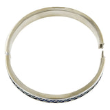 Interwoven Diamond Enamel Bracelet- Heirloom by Doyle & Doyle