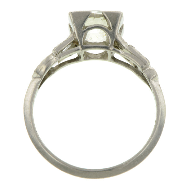 Vintage Diamond Engagement Ring, Old Euro 1.31ct:: Doyle & Doyle