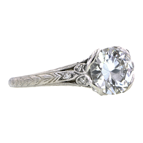 Edwardian Diamond Engagement Ring, TRB 1.01ct:: Doyle & Doyle
