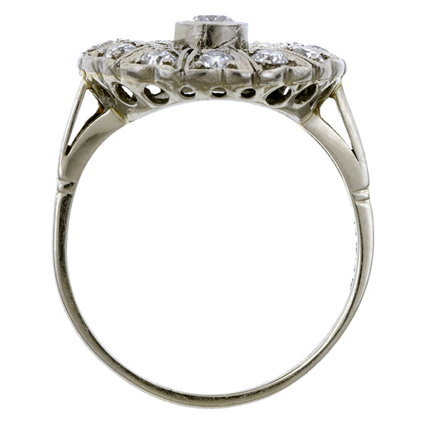 Vintage Diamond Cluster Ring:: Doyle & Doyle