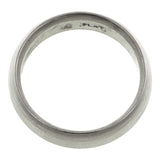 Contemporary ring: a Platinum Comfort Fit Wedding Band Ring, 6mm sold by Doyle & Doyle vintage and antique jewelry boutique.