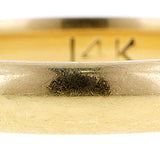 Half Round Wedding Band