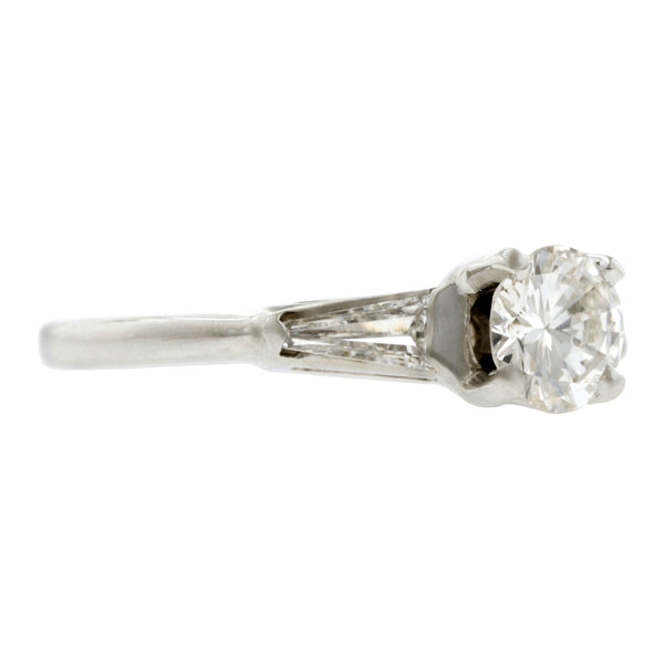 Vintage Diamond Engagement Ring, RBC 0.52:: Doyle & Doyle