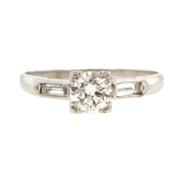 Vintage Engagement Ring, TRB 0.38ct