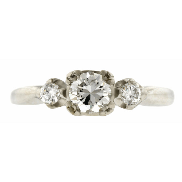Vintage Diamond Engagement Ring, RBC 0.42ct:: Doyle & Doyle