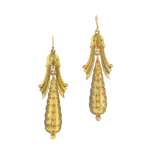 Victorian Drop Earrings :: Doyle & Doyle