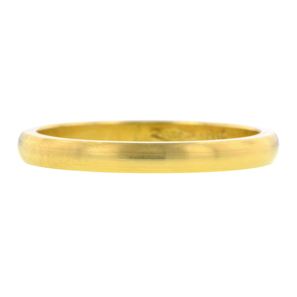 2mm 18k Half Round Band :: Doyle & Doyle