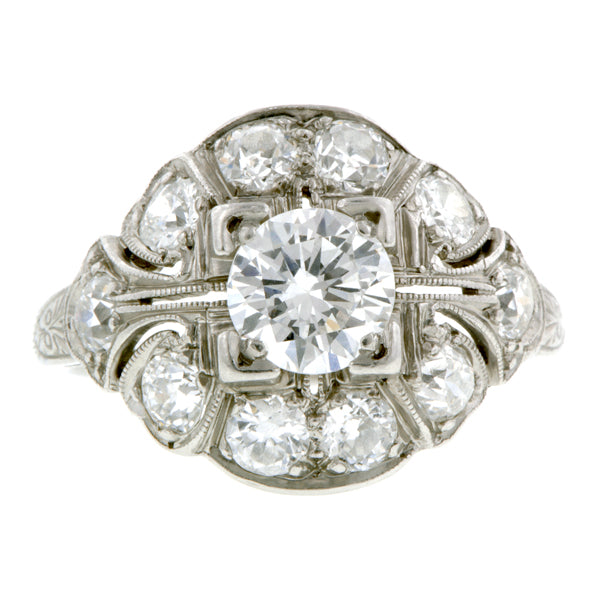 Vintage Engagement Ring, RBC 0.65ct:: Doyle & Doyle