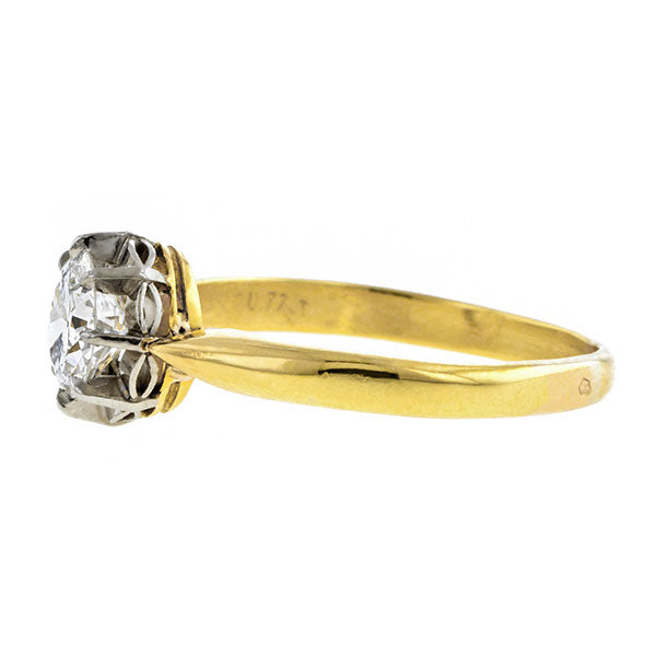 Vintage Engagement Ring, RBC 0.77ct:: Doyle & Doyle