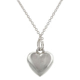 You and Me Heart Pendant Necklace sold by Doyle and Doyle an antique and vintage jewelry boutique
