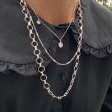 Three Hex Diamond Necklace- Heirloom by Doyle & Doyle